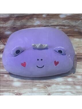 Squishmallows 12-inch stackable purple Francine the frog plush toy